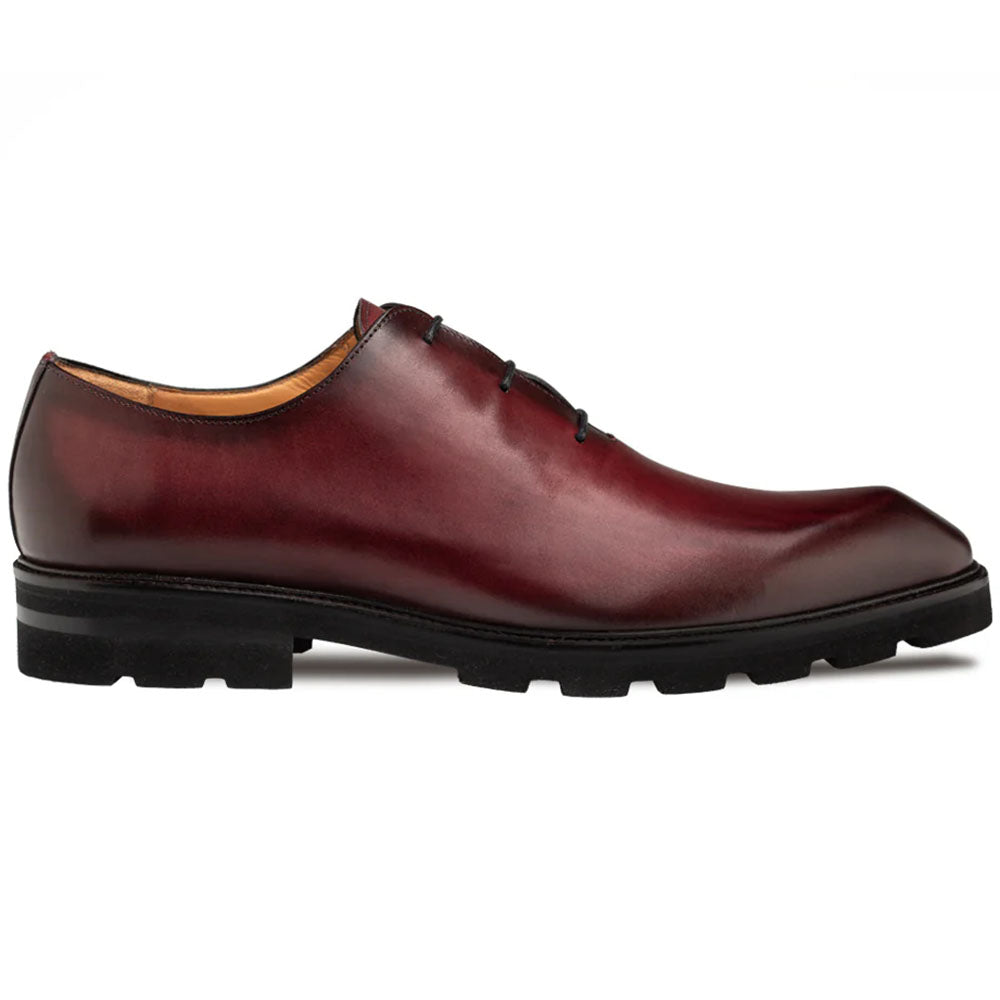Mezlan Wholecut Patina Rubber Lite Oxford Cherry (21684)