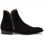 Mezlan Moretti Suede Zip Boot Black