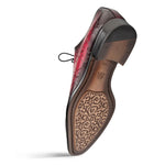 Mezlan Tribeca Laser Print Oxford Burgundy (21691)