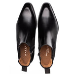 Mezlan Patina Calf Chelsea Boot Black (S21694)