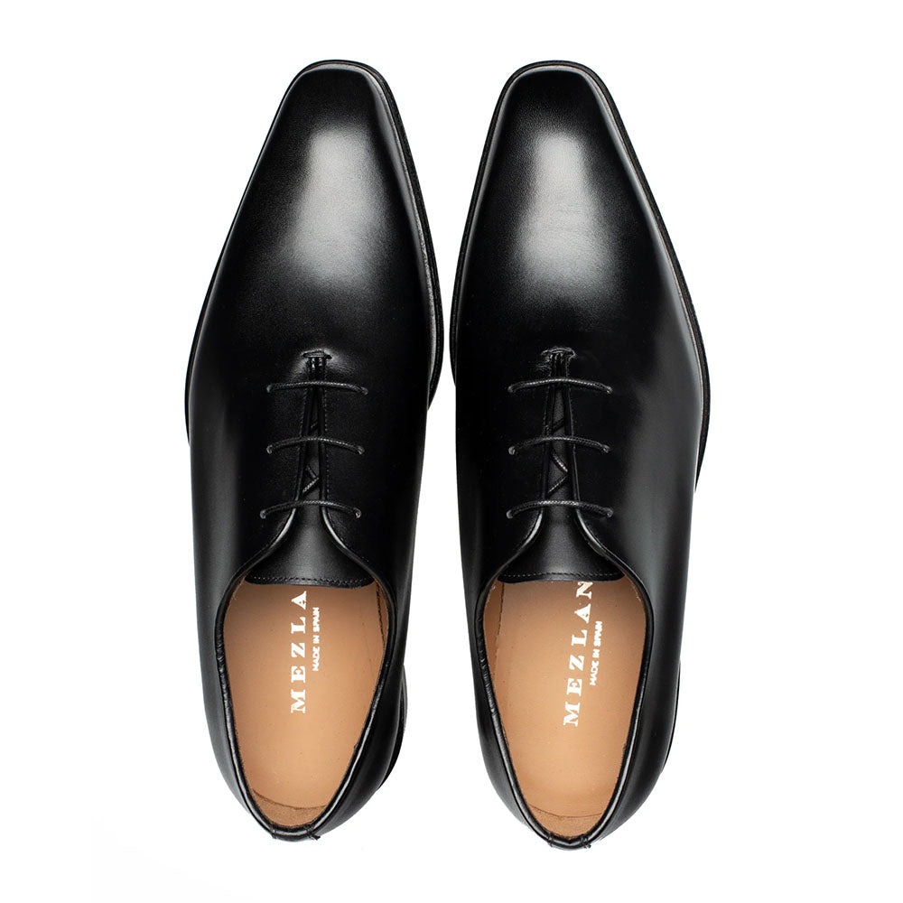 Mezlan Whole Cut Oxford Black (S21698)