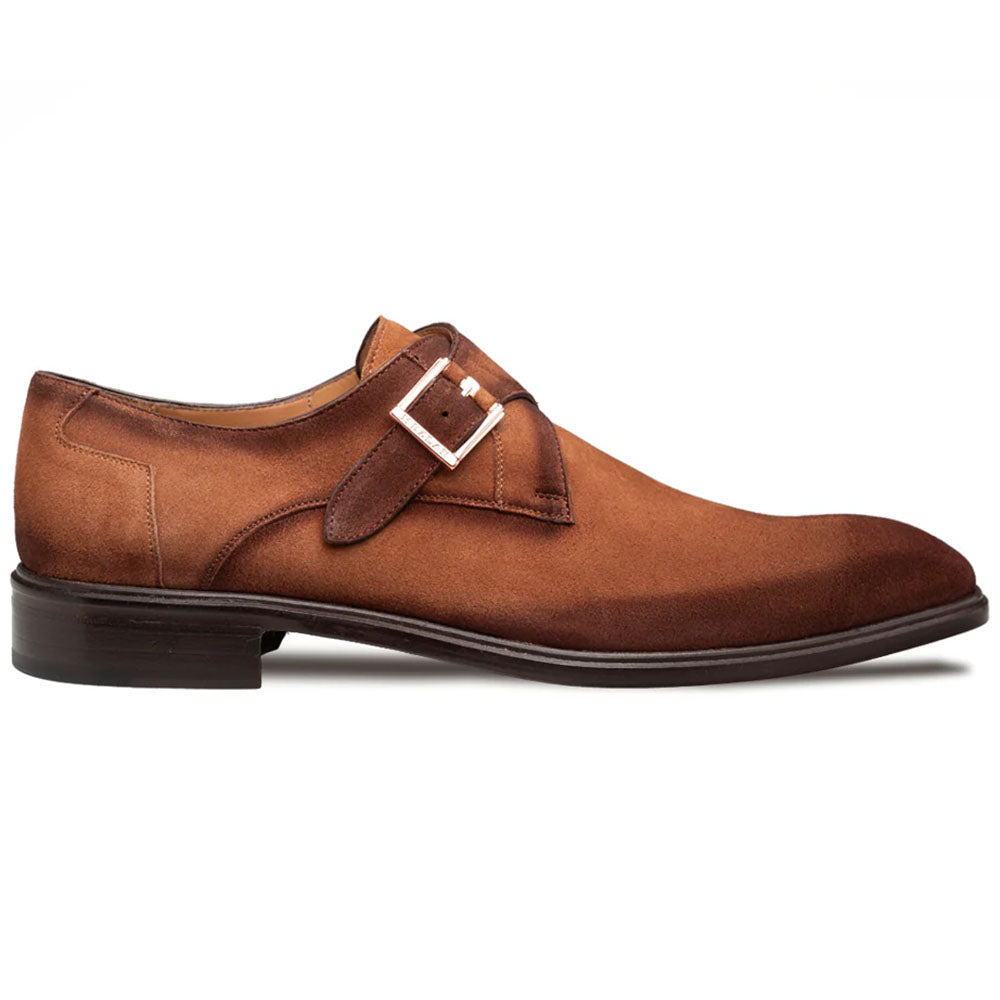 Mezlan Albini Suede Monk Strap Sport