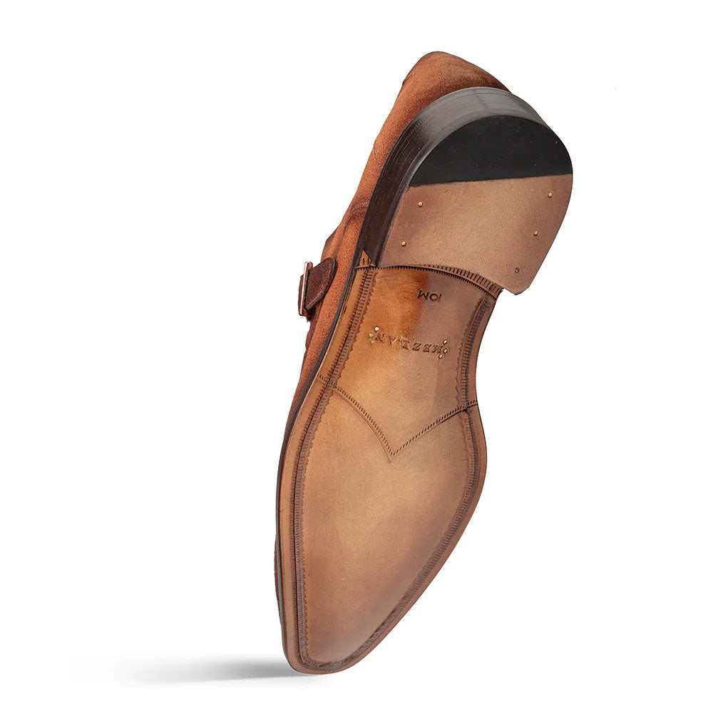 Mezlan Albini Suede Monk Strap Sport (21722)
