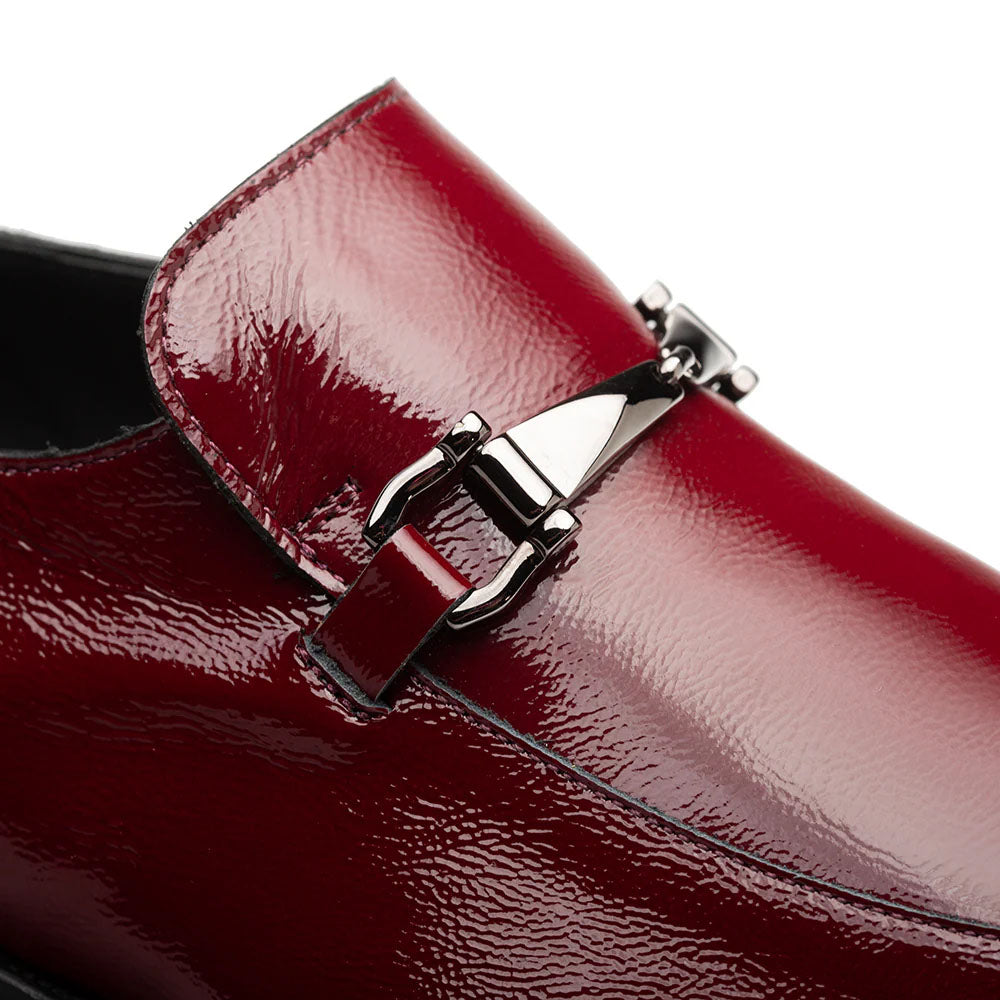 Mezlan Accola Textured Slip-On Burgundy (21738)