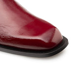 Mezlan Buscemi Hi-Shine Ornament Boot Burgundy (21739)