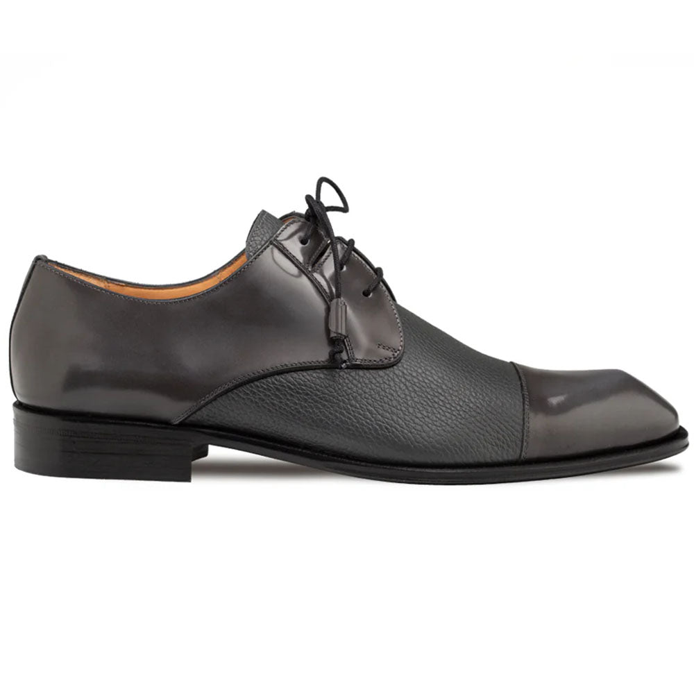 Mezlan Capello Hi-Shine Calf Derby Grey