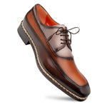 Mezlan Bowery Calf & Deer Derby Chocolate / Multi (21746)