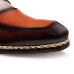 Mezlan Bowery Calf & Deer Derby Chocolate / Multi (21746)