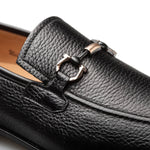 Mezlan Marinelli Deer Ornament Slip-On Black (21749)