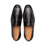 Mezlan Marinelli Deer Ornament Slip-On Black (21749)