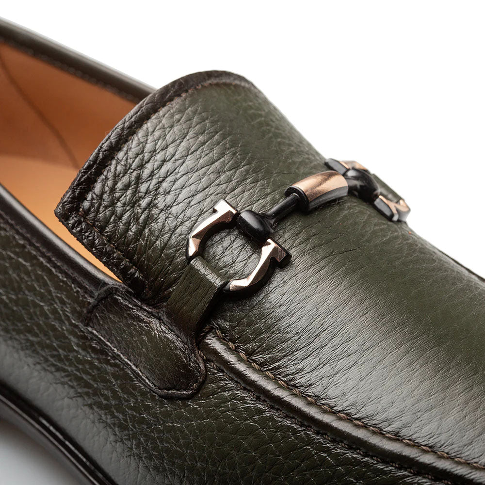 Mezlan Marinelli Deer Ornament Slip-On Olive (21749)