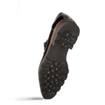 Mezlan Valone Hi-Shine & Suede Lug Slip-On Brown (21763)