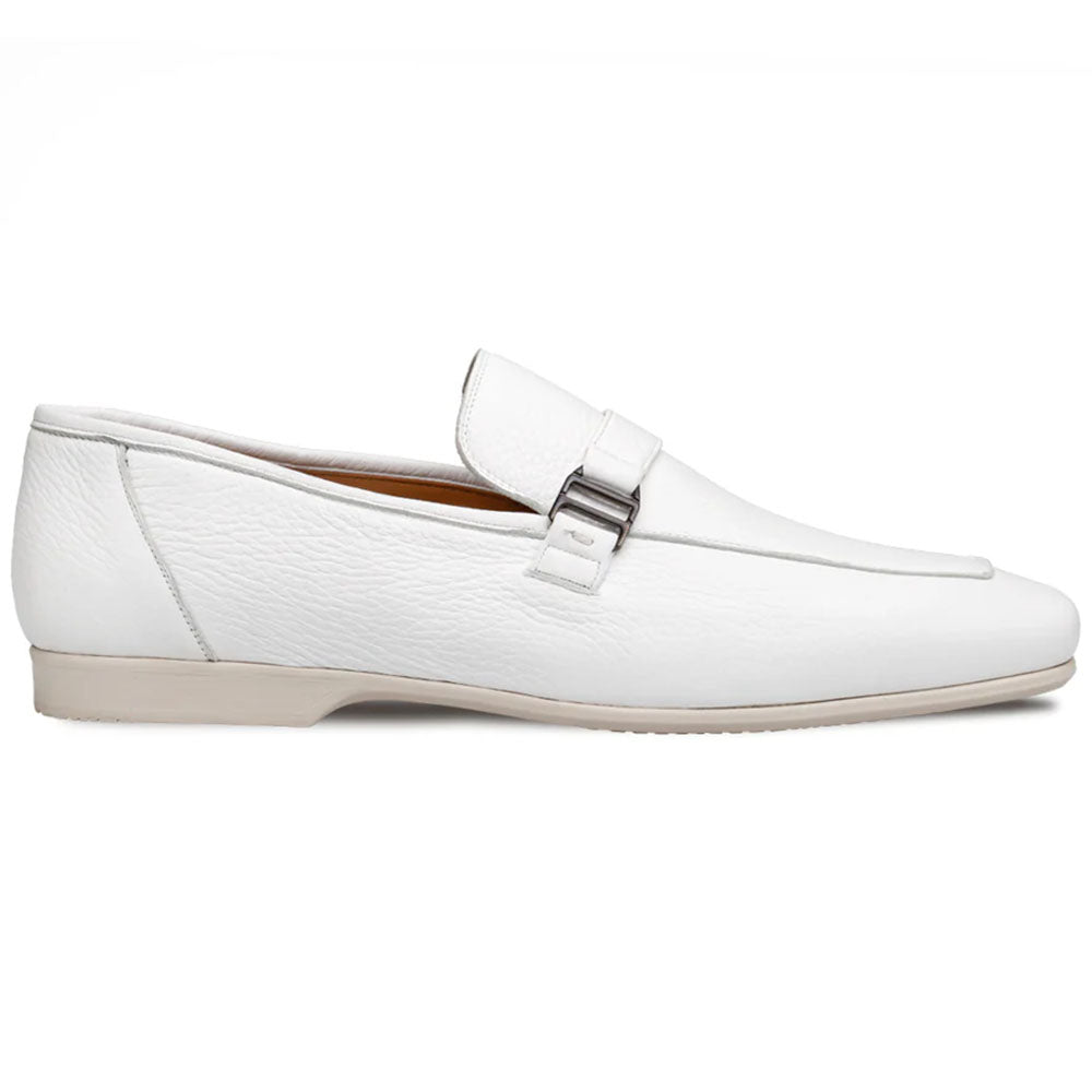 Mezlan Alarcon Deerskin Loafer White (21835)