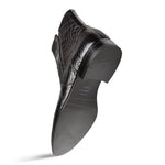 Mezlan Belucci Alligator Zipper Boots Black (3663-J)
