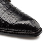 Mezlan Dandy Alligator Lace-Up Black (EX4967-J)