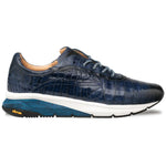 Mezlan Quevedo Crocodile Sneaker Blue / Jean (50063-F)