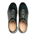 Mezlan Quevedo Crocodile Sneaker Forest / Green (50063-F)