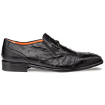 Mezlan Ostrich Ornament Loafer Black (SX50096-S)
