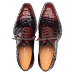 Mezlan Pueblo Crocodile Oxford Sport / Chocolate (50115-F)