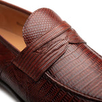 Mezlan Mayor Lizard Penny Loafer Sport (50121-L)