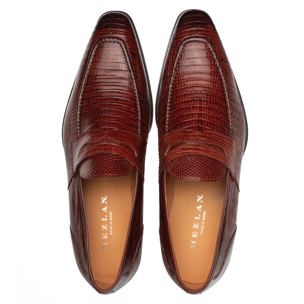 Mezlan Mayor Lizard Penny Loafer Sport (50121-L)