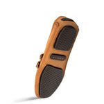 Mezlan Nubuck Ornament Driver Cognac