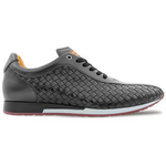 Mezlan Woven Bicycle Toe Sneaker Black