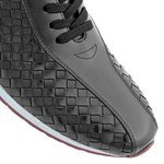 Mezlan Woven Bicycle Toe Sneaker Black (A20711)