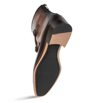 Mezlan Patina Double Buckle Boot Mocha 