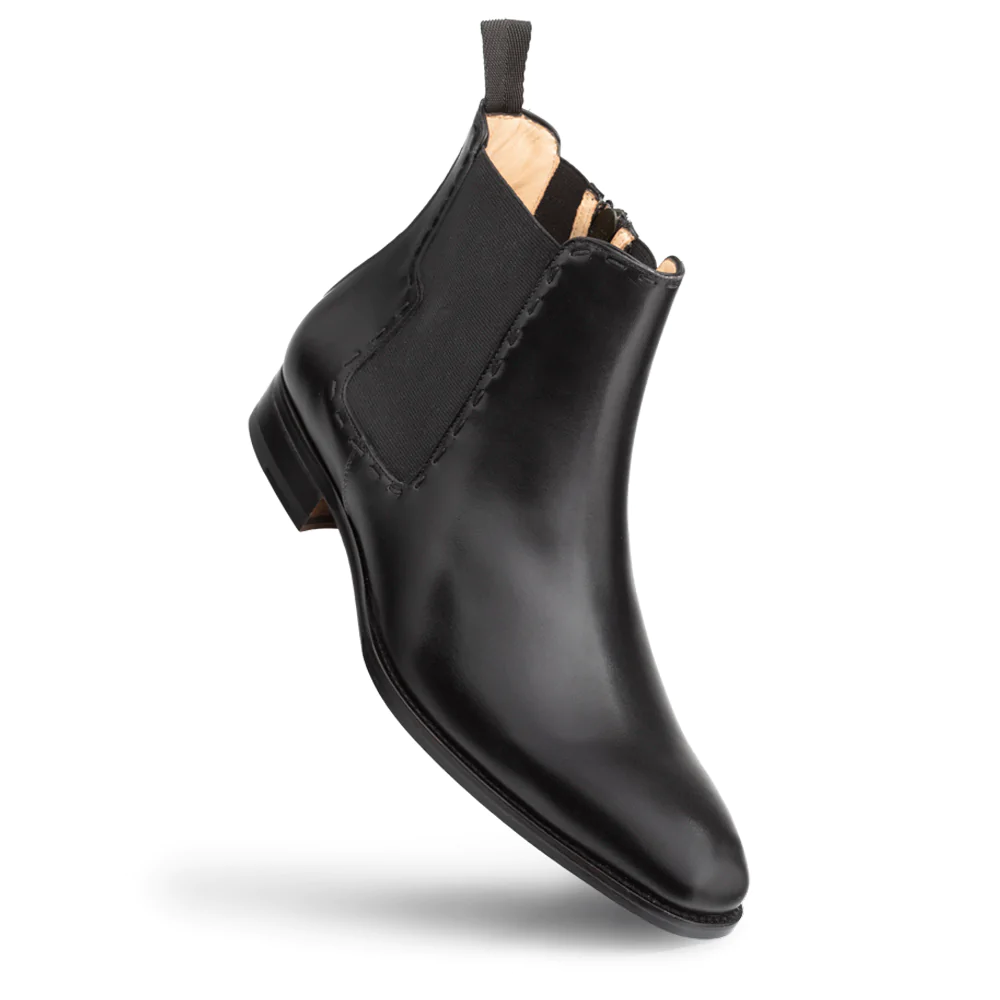 Mezlan Patina Chelsea Boot Black (E20484)