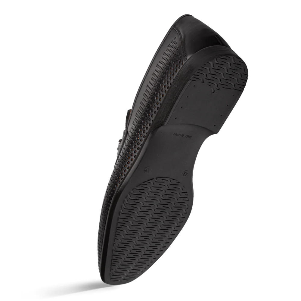 Mezlan Summer Flex Loafer Black (E20692)