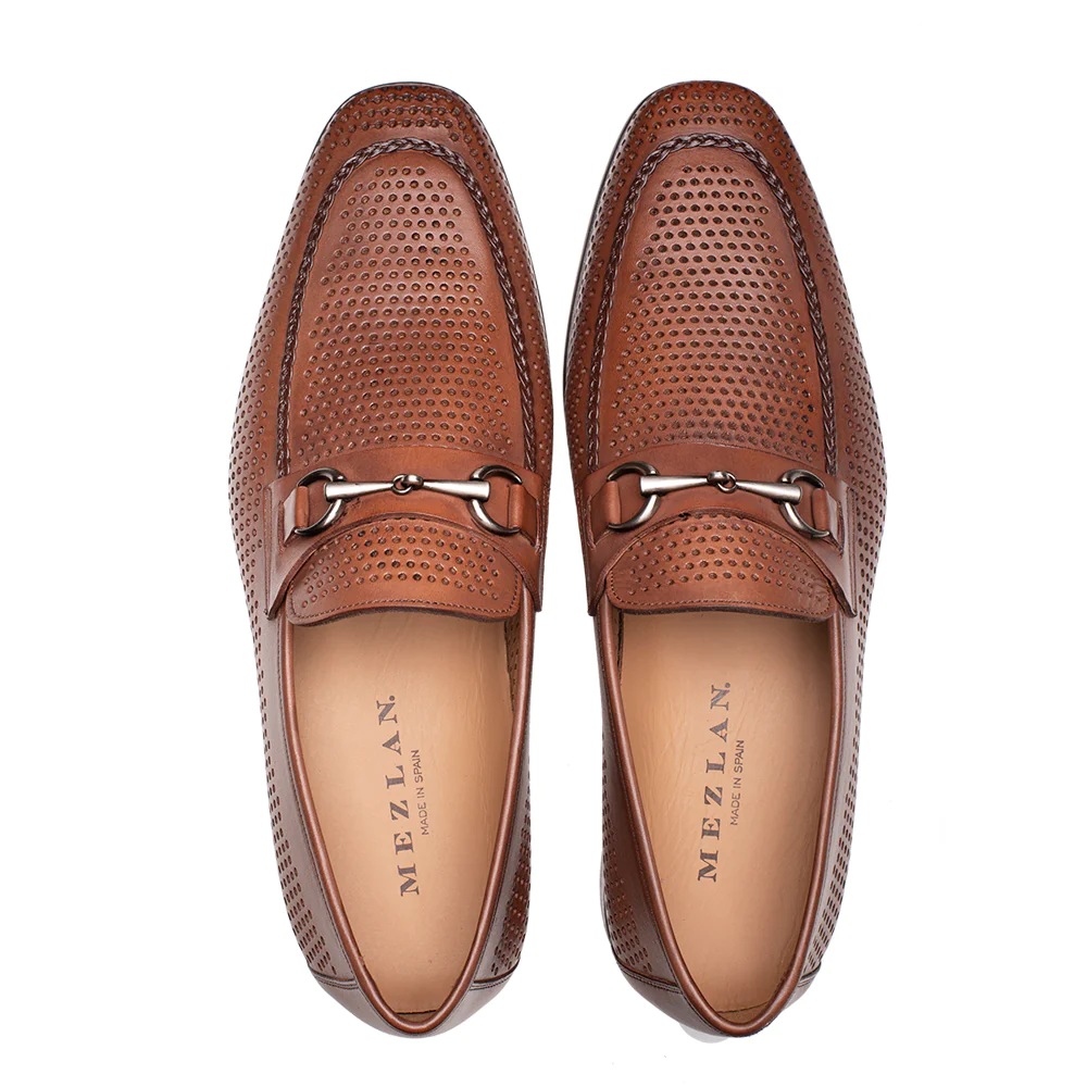 Mezlan Summer Flex Loafer Cognac (E20692)