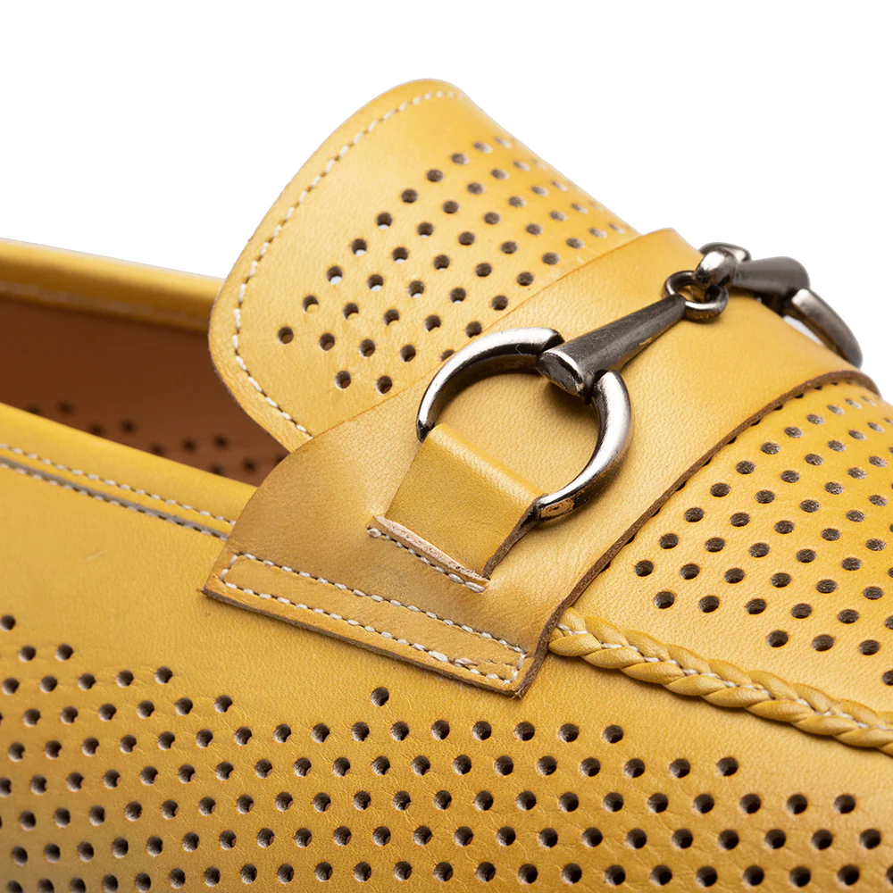 Mezlan Summer Flex Loafer Yellow (E20692)