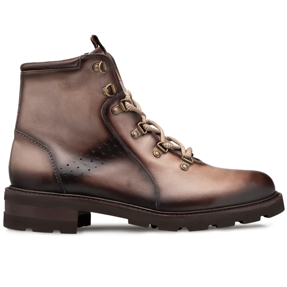 Mezlan Artisan Speed Lace Boot Taupe / Brown
