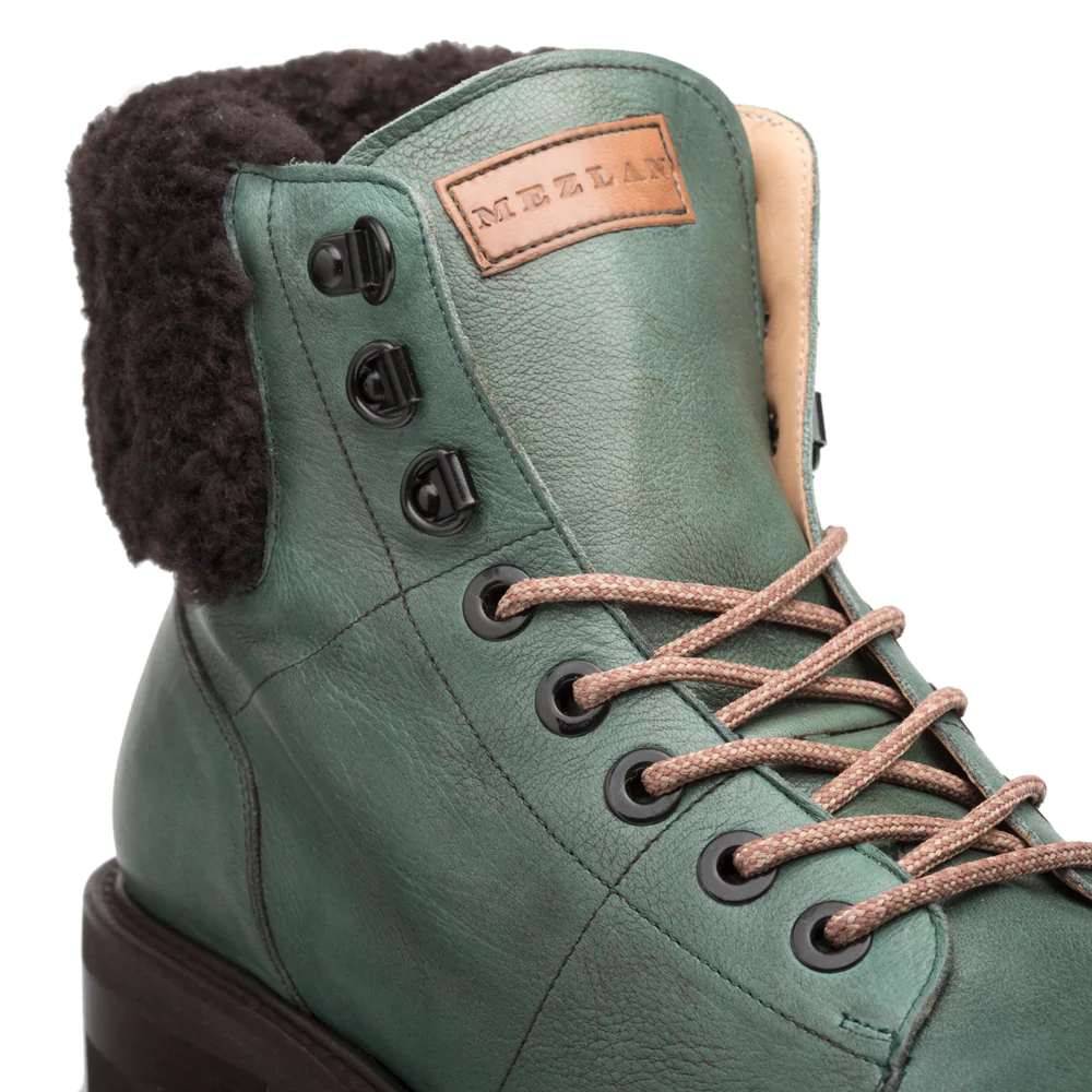 Mezlan Shearling Alpine Boot Forest 