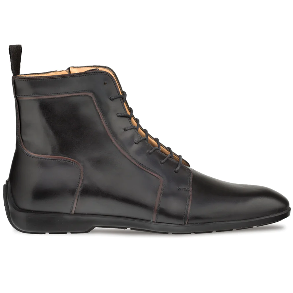 Mezlan Hybrid Hi-Top Lace Boot Black