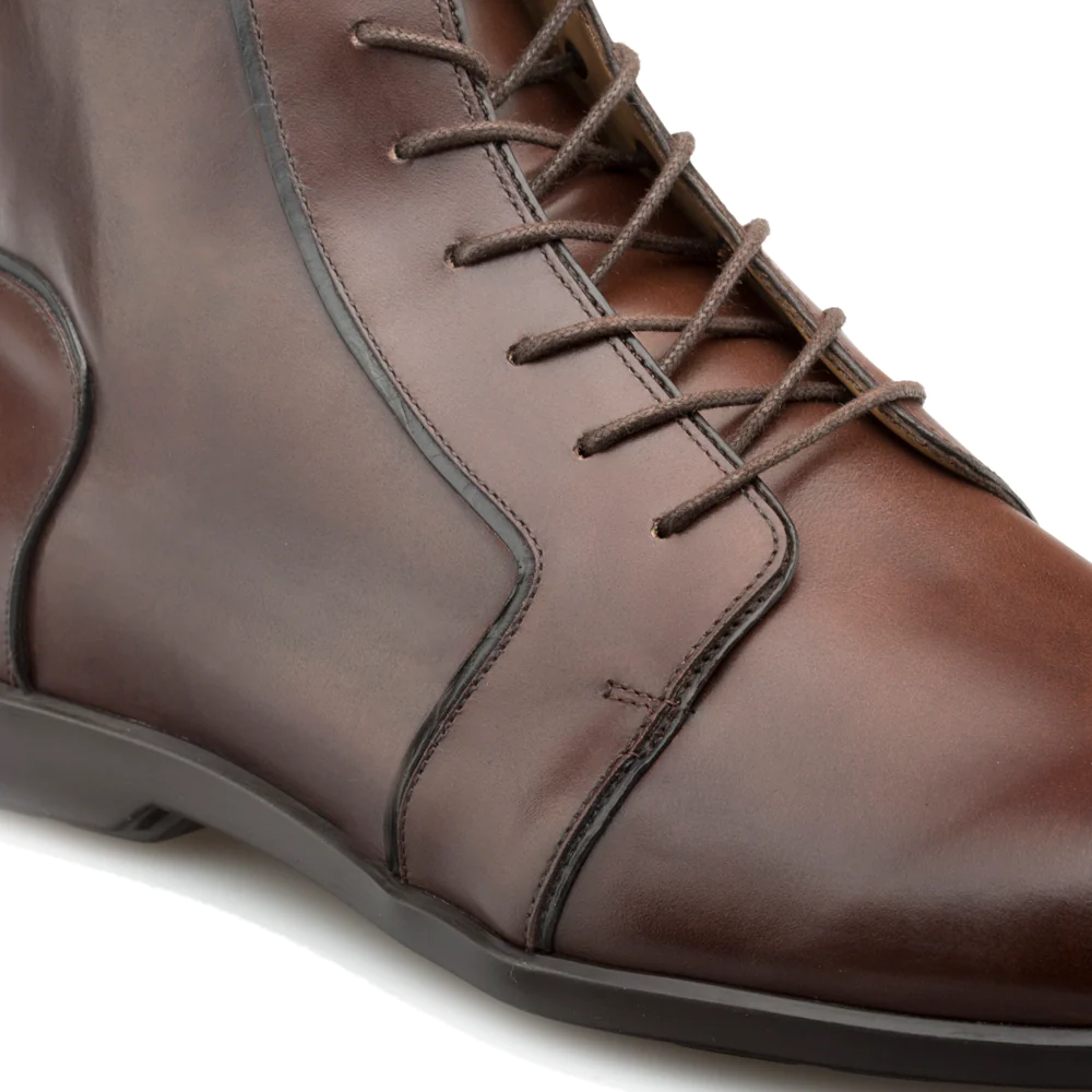 Mezlan Hybrid Hi-Top Lace Boot Brown 