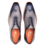 Mezlan Two-Tone Rubber Lite Oxford Navy/Grey (R20664)