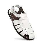 Mezlan Fisherman Sandal White (R20666)