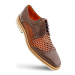 Mezlan Perforated Derby Cognac / Honey (R20741)