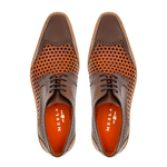 Mezlan Perforated Derby Cognac / Honey (R20741)