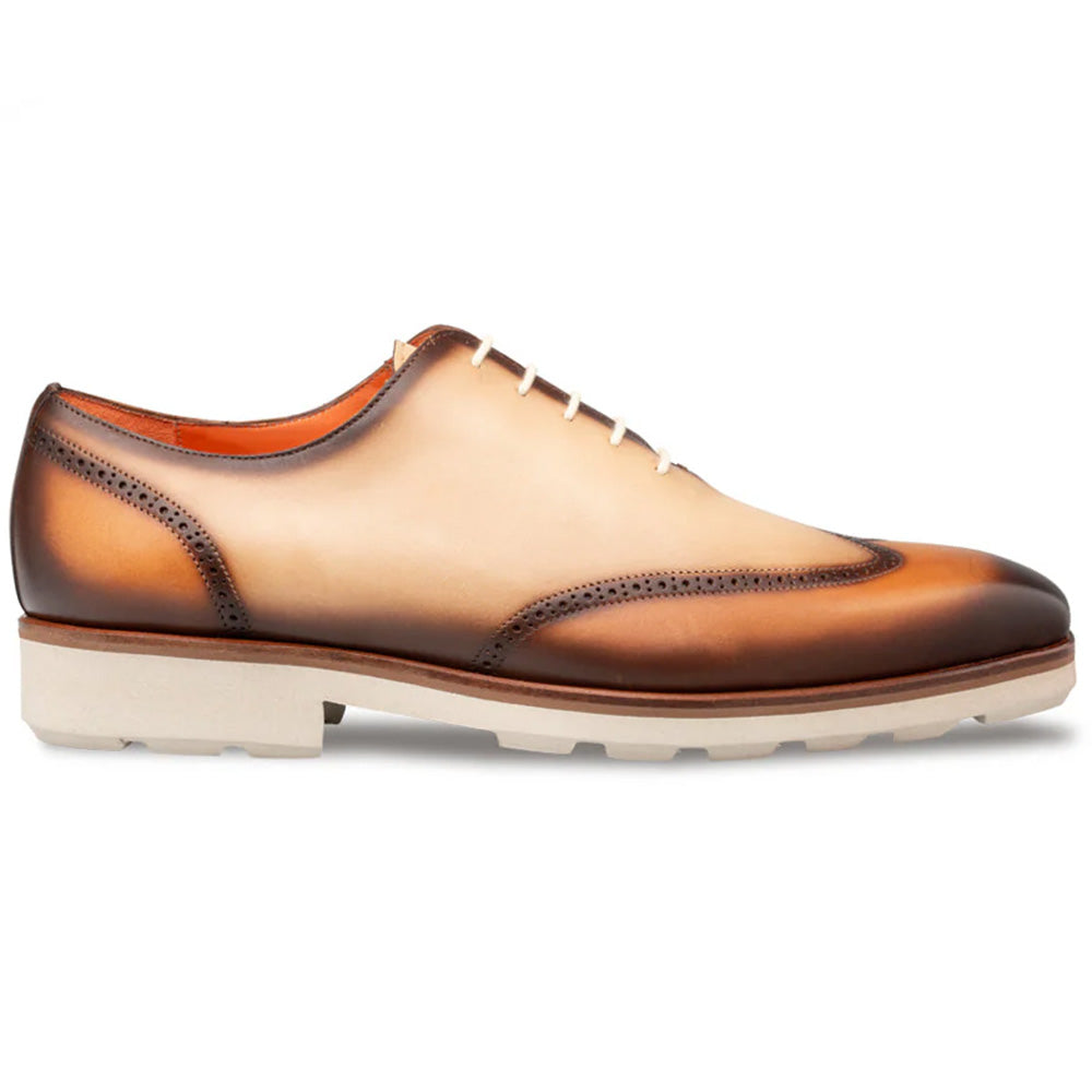 Mezlan Lightweight Oxford Camel / Bone (R21223)