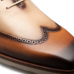 Mezlan Lightweight Oxford Camel / Bone (R21223)