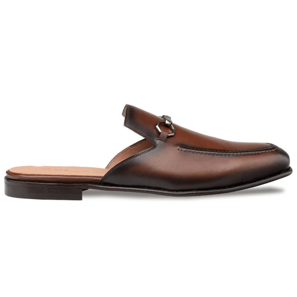 Mezlan Leather Ornament Mule Mocha (S21224)