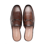 Mezlan Leather Ornament Mule Mocha (S21224)