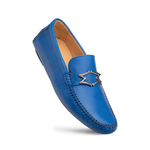 Mezlan Nubuck Deluxe Ornament Driver Blue (R7378)
