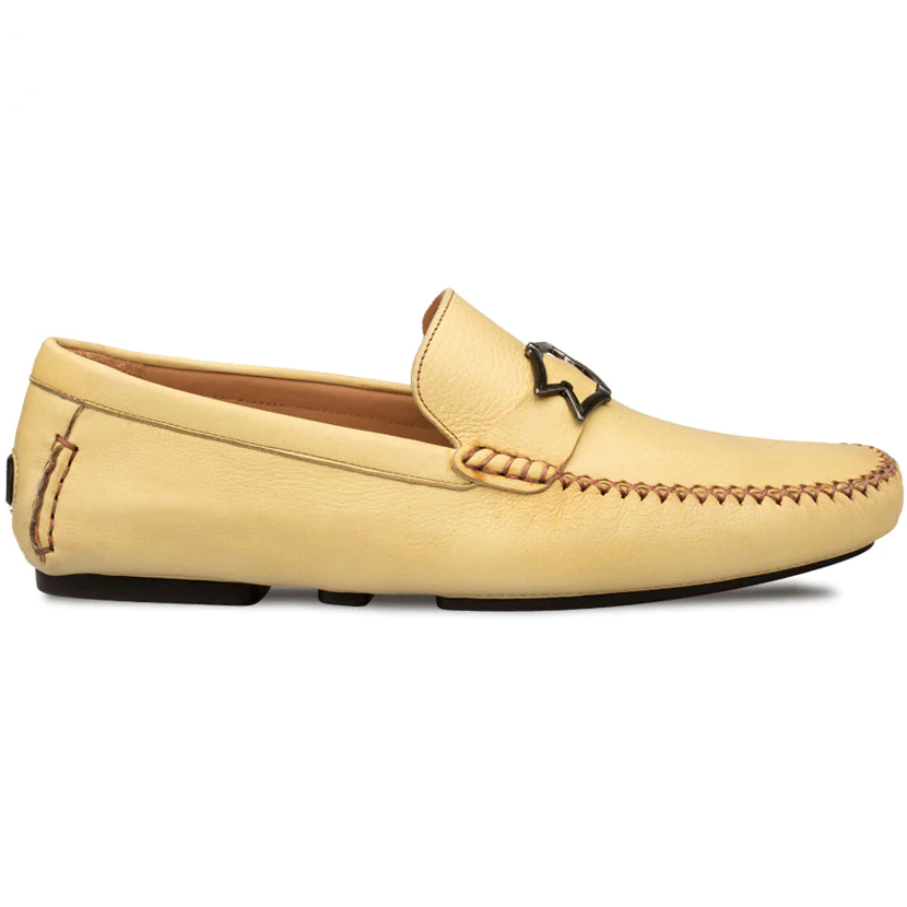 Mezlan Nubuck Deluxe Ornament Driver Mustard (R7378)