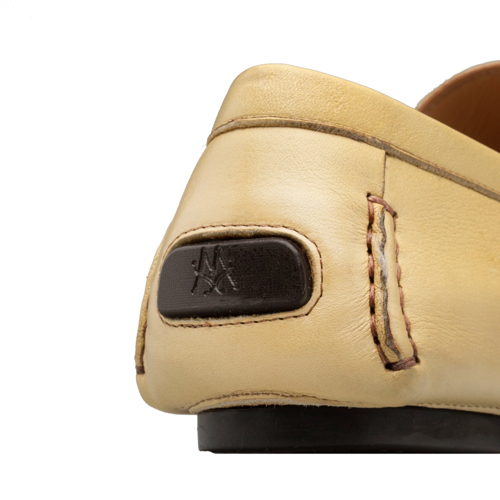 Mezlan Nubuck Deluxe Ornament Driver Mustard (R7378)
