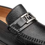 Mezlan Deerskin Moccasin Black (R7384)