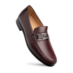 Mezlan Deerskin Moccasin Burgundy (R7384)